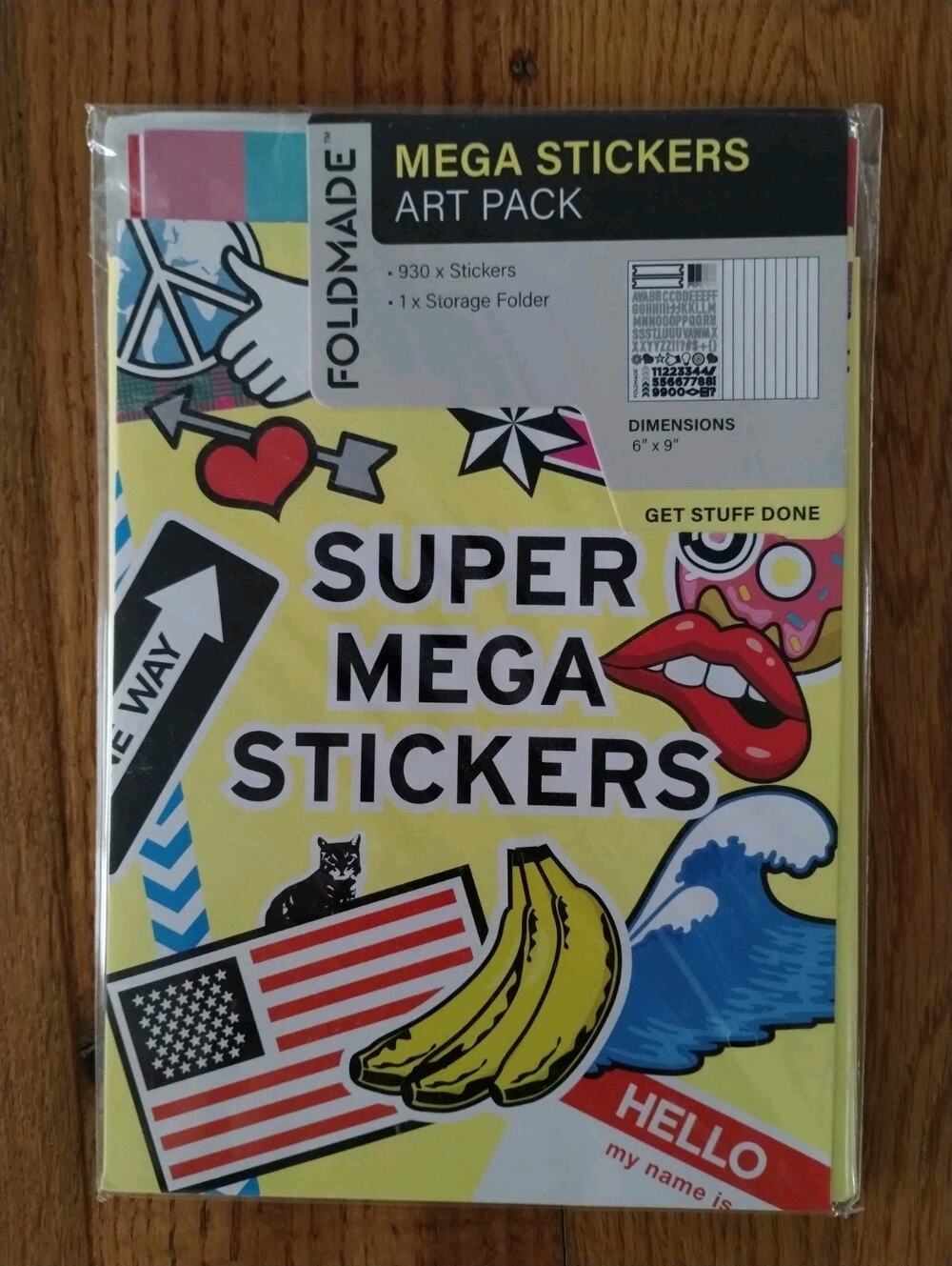 Foldmate Super Mega Stickers - 3600+ Stickers!